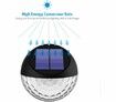 Outdoor Solar Lights Wireless Auto On Off Dusk to Dawn Waterproof LED Fence Lighting Set 4 Pack for Garden Decoration