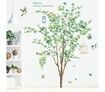 2PCS Self-Adhesive Plant Wall Murals ,DIY Wall Stickers with Green Trees 90x60cm