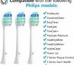 8Packs Electric Toothbrush Replacement Heads Compatible with Philips HX3 HX6 HX9 Fit Plaque Control, Gum Health, FlexCare, HealthyWhite, Essence+ and