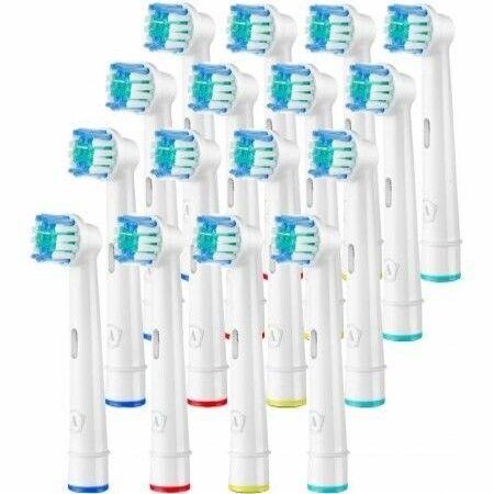 16Packs Oral B Braun Compatible Replacement Brush Heads