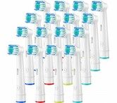 16Packs Oral B Braun Compatible Replacement Brush Heads