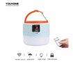 Solar camping light portable LED Lantern usb rechargeable waterproof remote control led bulb for outdoor emergency
