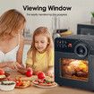 Multifunctional 14L Oil-Less Air Fryer Convection Toaster Oven 16 Cooking Presets