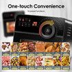 Multifunction 14L Air Fryer Convection Toaster Oven 16 Cooking Presets Stainless Steel Rotisserie