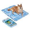 Pet Cooling Mat Dog  Pad Cool Gel Cat Bed for Crate Bed Sofa Kennel L Size