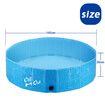 Pet Swimming Pool Dog Paddling Portable Bath Tub Foldable for Cat Pet Children L Size