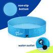 Pet Swimming Pool Dog Paddling Portable Bath Tub Foldable for Cat Pet Children M Size