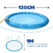 Pet Mat  Dog Sprinkler Splash Swimming Paddling Pool  Outdoor Water Play Spray Toy 130cm