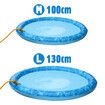 Pet Mat  Dog Sprinkler Splash Swimming Paddling Pool  Outdoor Water Play Spray Toy 130cm