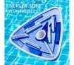 Swimming Pool Vacuum Head, Transparent Triangular Vacuums Cleaner for Above Ground & Inground Pools, with Brush, for Swimming Pool