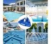 Swimming Pool Vacuum Head, Transparent Triangular Vacuums Cleaner for Above Ground & Inground Pools, with Brush, for Swimming Pool