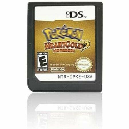 Pokemon Game Card DS Games for 3DS NDSi NDS Lite US Version (HeartGold Version)