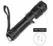 LED Flashlight 1300 lumens USB Charge Torch Hunting P50