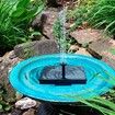 Solar Fountain Pump,4W Solar Powered Birdbath Fountain Pump,Free Standing Floating Water Pump for Pond,Garden,Pool,Fish Tank, Aquarium
