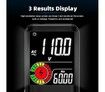 BSIDE Digital Multimeter, Color LCD 3 Results Display 9999 Counts Voltmeter, Rechargeable with Smart Mode, Capacitance Ohm Hz Diode Duty Cycle Live Check Voltage Tester