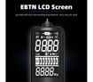 BSIDE EBTN LCD Multimeter 3-Line Display True RMS Auto-Ranging Pocket Digital Voltmeter Resistance Frequency Continuity Voltage V-Alert Tester with Analog Bar And 8 LED Indicators