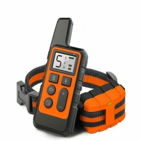 Dog Training Collar Waterproof Shock Collars for Dog with Remote Range 1640ft 3 Training Modes,Electric Dog Collar for Small Medium Large Dogs