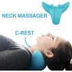 Neck Massage Pillow Portable Cervical Spine Massager Acupressure Neck Shoulder Pillow for Neck and Shoulder Relaxer Neck Pain Relief