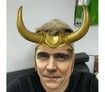 Loki Cosplay Helmet Headwear PVC Headband Halloween Party Prop Crown Horn Gift