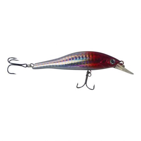 Finesse L Series Diving Minnow, Red Head, 95mm