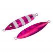 Finesse Slow Pitch Flutter Jig, 60gm, Hot Pink Stripe, 2 pack