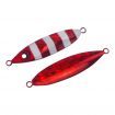 Finesse Slow Pitch Flutter Jig, 60gm, Ruby Flash, 2 pack