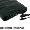 Heated Electric Car Blanket 150x110cm 12V - Navy Blue