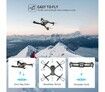 WiFi 4K Drone with HD Wide AngleCamera for adults, Foldable RC Quadcopter Helicopter Kids Toys, Waypoints Functions, Headless Mode,One Key Start