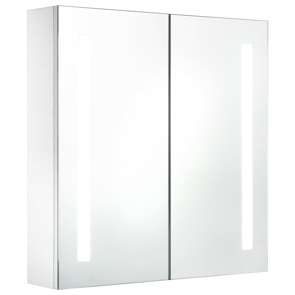 LED Bathroom Mirror Cabinet 60x14x62 cm