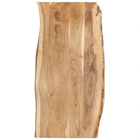 Table Top Solid Acacia Wood 120x(50-60)x2.5 cm