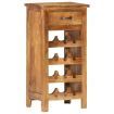 Wine Cabinet 40x30x80 cm Solid Acacia Wood