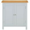 Cupboard 70x35x75 cm Solid Oak Wood