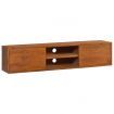 Wall-mounted TV Cabinet 135x30x30 cm Solid Teak Wood