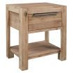 Nightstands with Drawers 2 pcs 40x30x48 cm Solid Acacia Wood