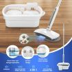 Cordless Electric Floor Mop Cleaner Polisher Sweeper Washer with Cleaner Bucket