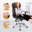 Car Home Office Heated Massage Seat Cushion W/Pulsate,Tap,Roll,Knead,Auto 5 Massage Modes