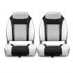 2X Fit Any Standard Pedestal Uv/Salt Resistant Boat Seat Chair Padded W/Thick Foam Foldable&Swivel