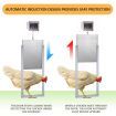 Safe Automatic Chicken Coop Door Opener Closer Working W/Timer Or Light Sensor, Get Rid Of Raccoons