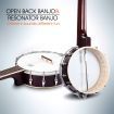 5-String Banjo W/12 Adjustable Brackets & Remo Drum For Country Music, Folk Music, Bluegrass