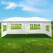 30-Guest 3X6M 90% Uv/Rain Block Wedding Gazebo Tent Party Canopy Marquee W/4 Detachable Wall,Window