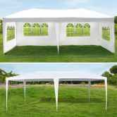 30-Guest 3X6M 90% Uv/Rain Block Wedding Gazebo Tent Party Canopy Marquee W/4 Detachable Wall,Window