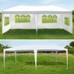 30-Guest 3X6M 90% Uv/Rain Block Wedding Gazebo Tent Party Canopy Marquee W/4 Detachable Wall,Window