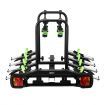 Car 4 Bike Rack Carrier Mount Holder W/ Tail Light,License Plate Frame,Flexible Titling Design