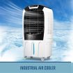 Portable Industrial 50L Wide Angle Evaporative Air Cooler Humidifier W/Vertical Horizontal Air Flow
