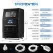 Self Clean Commercial 11-Min Quick Ice Cube Making Machine W/32 Cubes 1 Cycle 38Kg 1 Day 3 Ice Size