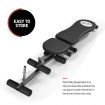 Home Gym Adjustable Weight Bench W/Stretch Elastic Rope For Chest Shoulder Presse,Crunche,Dumbbell