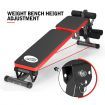 Home Gym Adjustable Weight Bench W/Stretch Elastic Rope For Chest Shoulder Presse,Crunche,Dumbbell