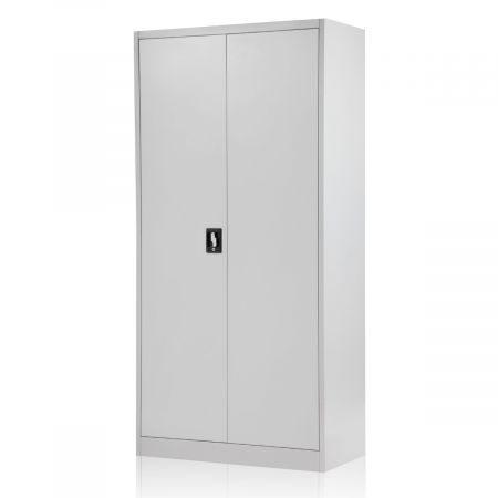 Lockable 3 Doors Storage Cabinet Metal Work Locker Gym Changing Room School 1.8m 