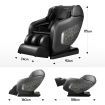 4D 40-Airbag Full Body Heated Massage Chair 0 Gravity Recliner W/Shiatsu,Knead,Flap,Knock,Extrusion