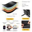 Car Home Office Massage Seat Cushion Include Pulsate,Tap,Roll,Knead,Auto 5 Massage Modes-Pu Leather